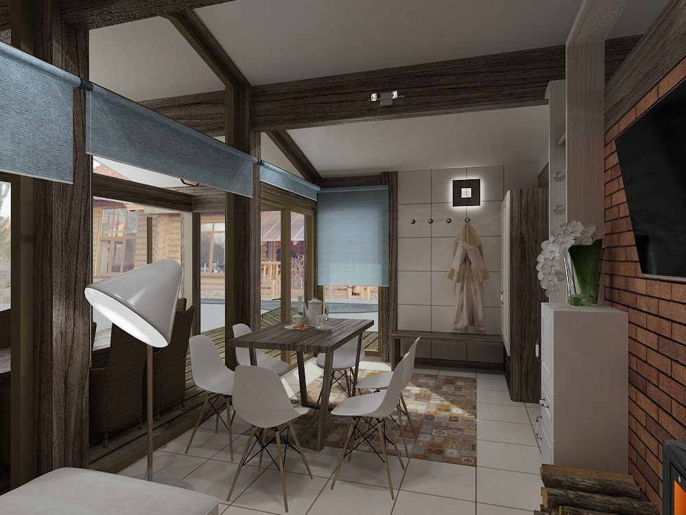 Баня в Токсово. Дизайнер в Санкт-Петербурге Дмитрий Цыбулько