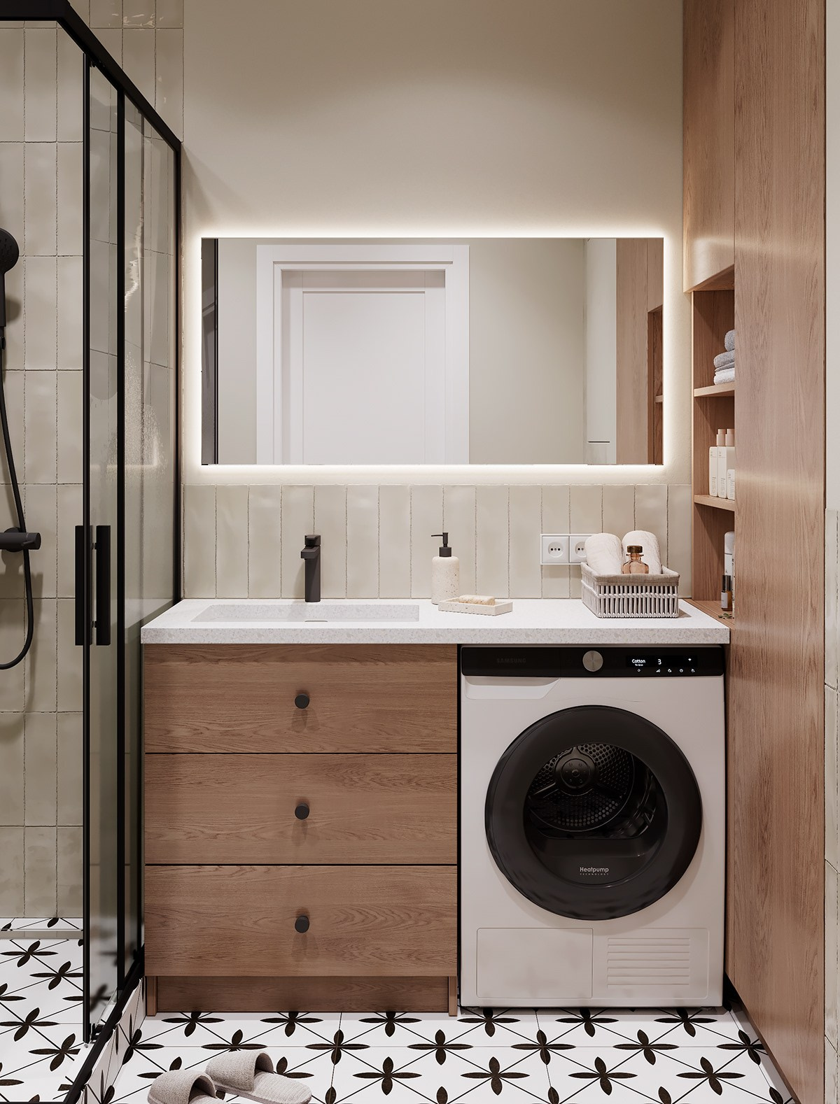 Водный стадион 28.8 m². Москва. Заказать 3d визуализацию интерьеров — Дарья Веденёва