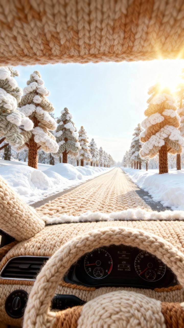 «Вязаный». Ekaterina Kiral — Visual Branding & AI Creation