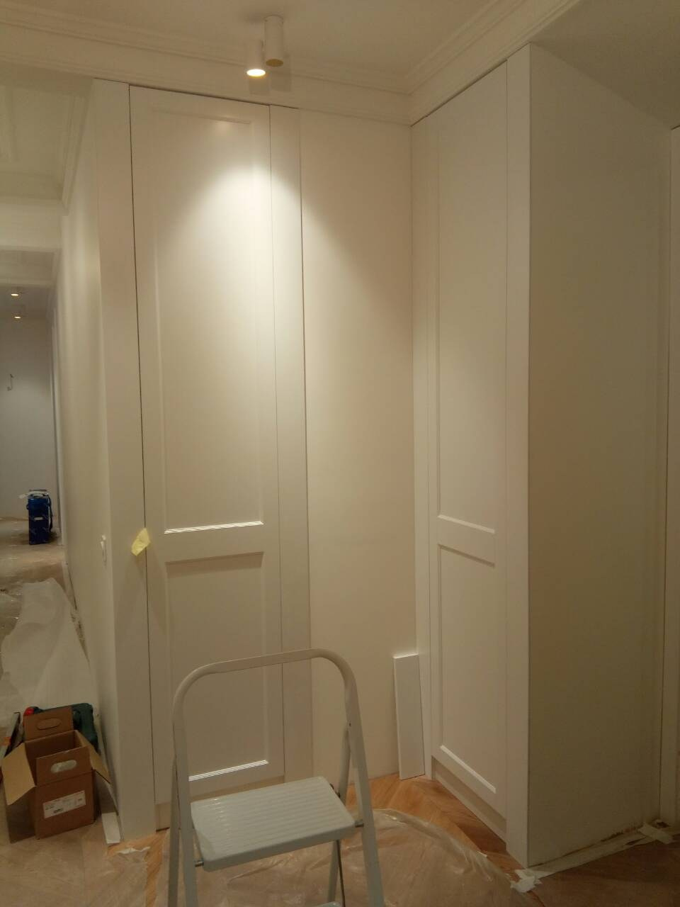 Встроенные шкафы. Студия дизайна интерьера RISE DESIGN STUDIO