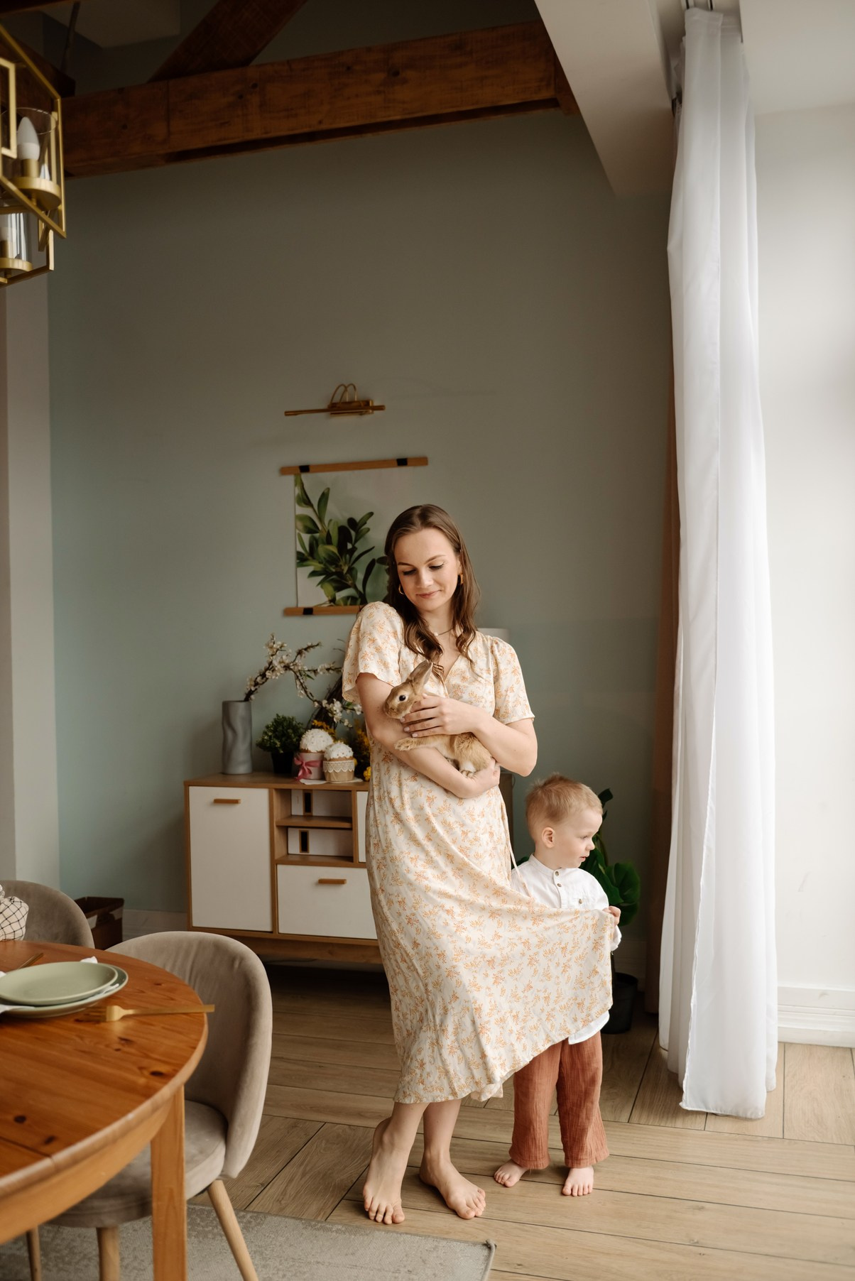 Семейная. Пасха с цыплятами. Свадебный и сеейный фотограф в Санкт-Петербурге Елена Худякова