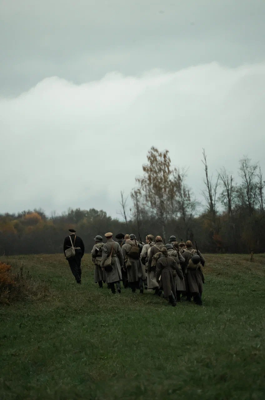 «Москва за нами» — реконструкция битвы в Подмосковье, п. Бородино. Свадебный фотограф Виктория Баталина