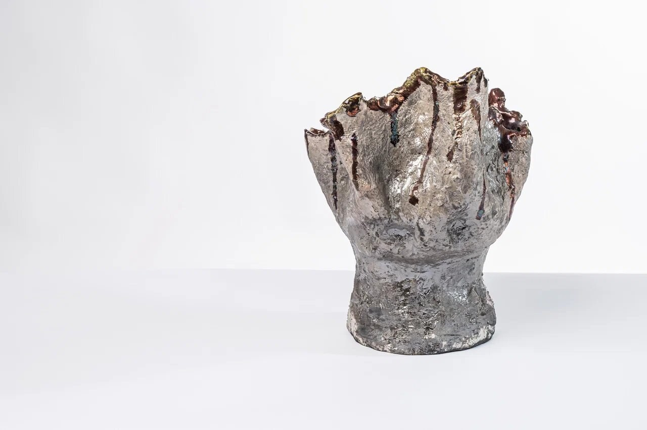 Ваза «Огонь внутри». Арт-керамика Катерины Жизневской