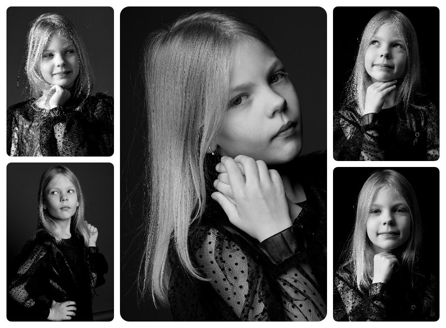 Фотосъемка для модельных и актерских портфолио. Фотограф Полина Завельская