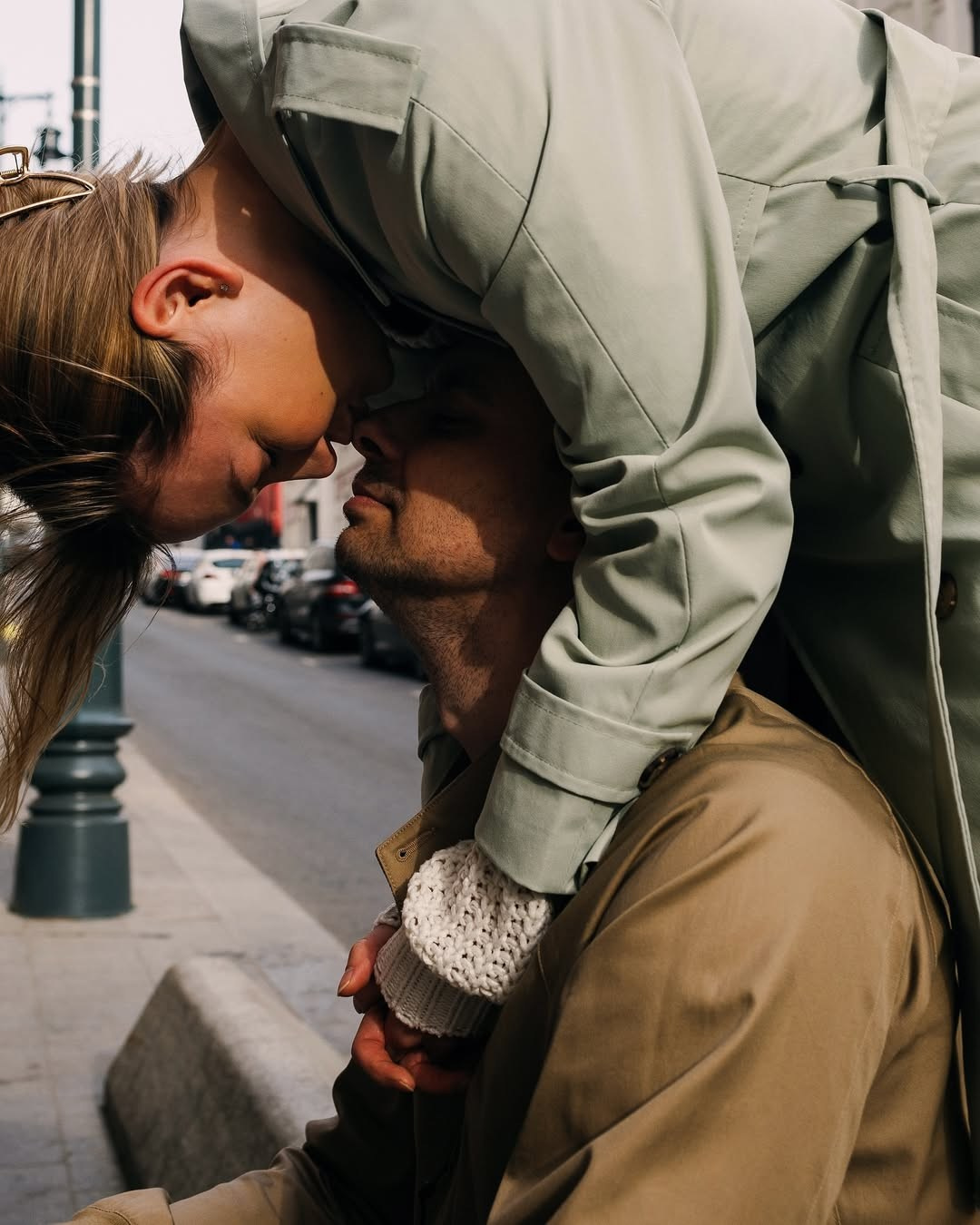 Lovestory прогулка. Женский и лавстори фотограф в Москве Елена Аксютко