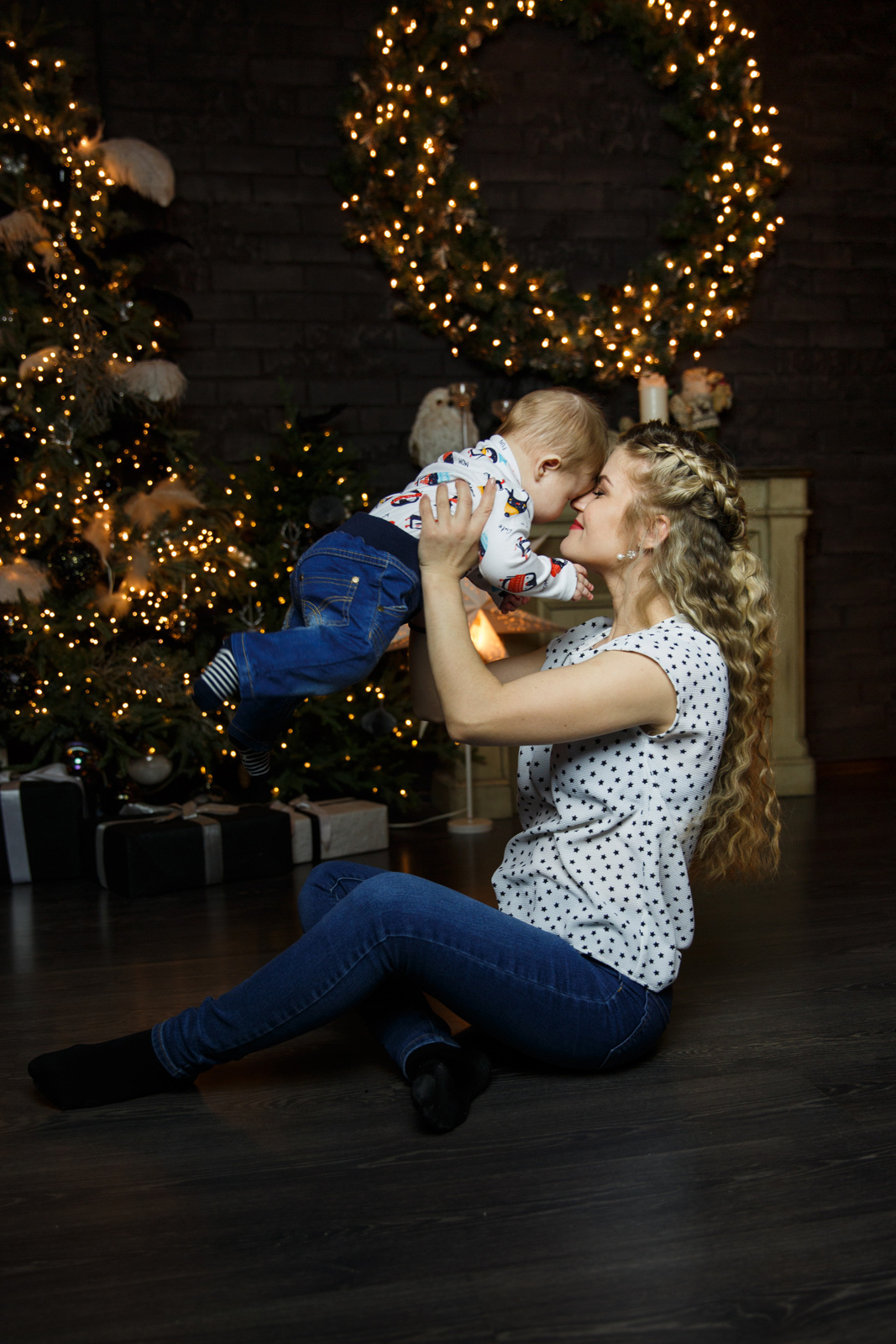 Новогодняя фотосессия. Марина Соколова. Контентный и семейный фотограф г. Красноярск