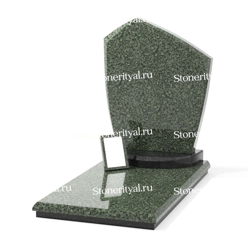 Комбинированные памятники на одного. Изготовление и установка памятников в Москве и МО