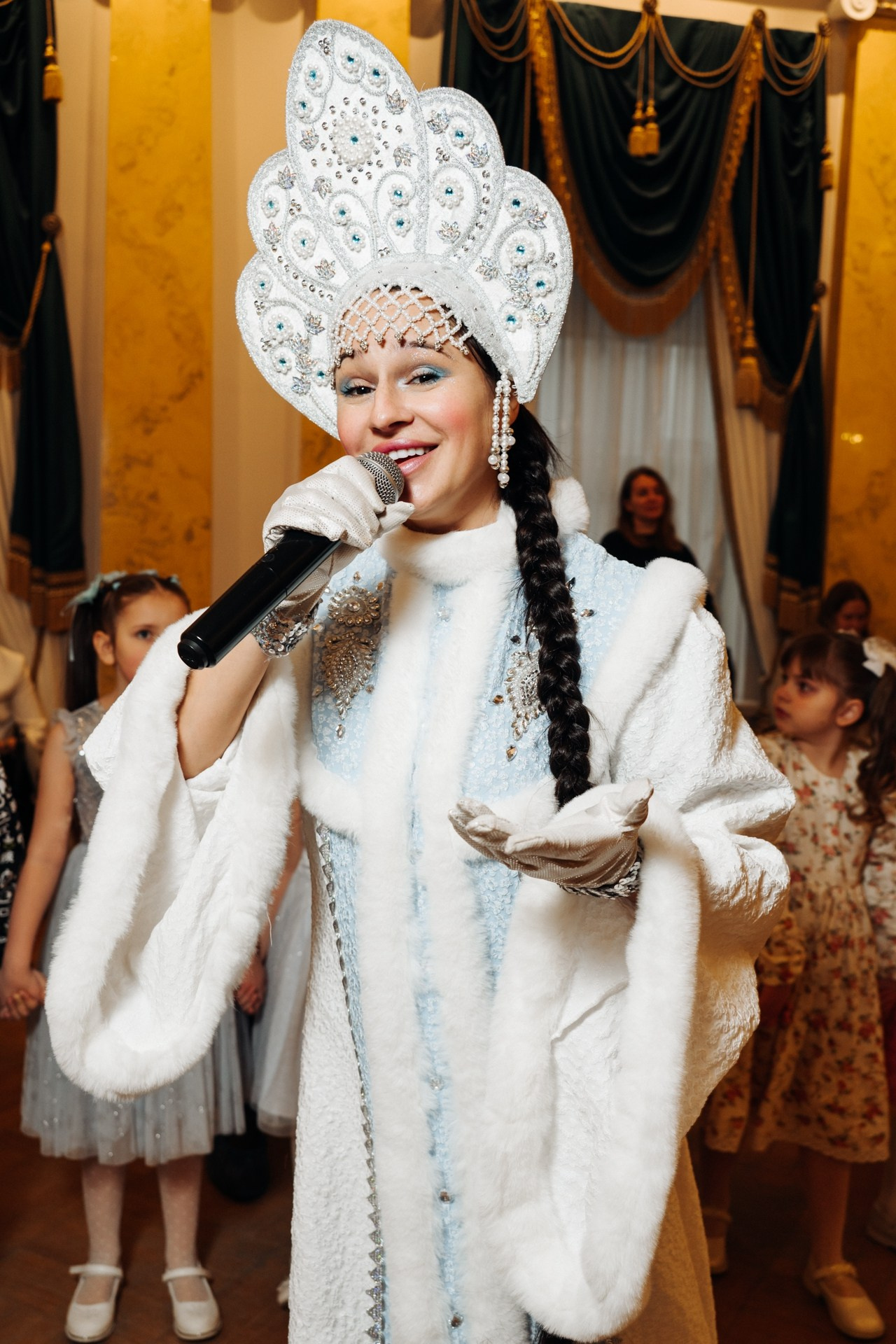 Дети | Новогодняя елка. Репортажный фотограф Санкт-Петербург