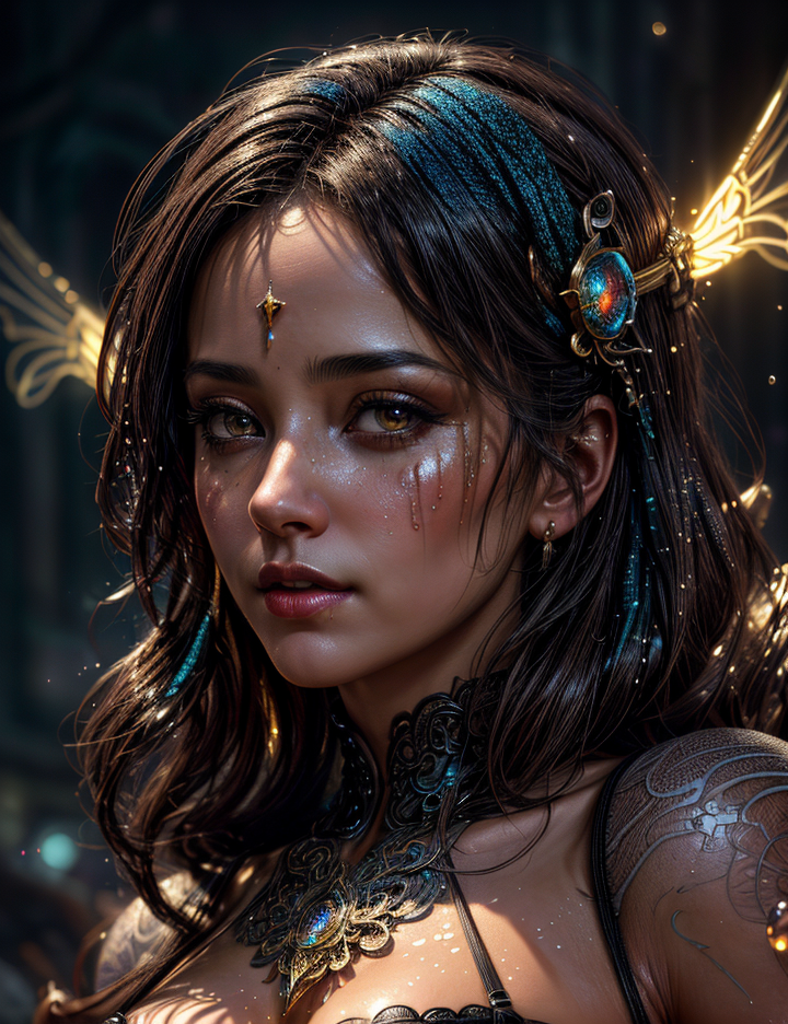 Красивая девушка из нейросети