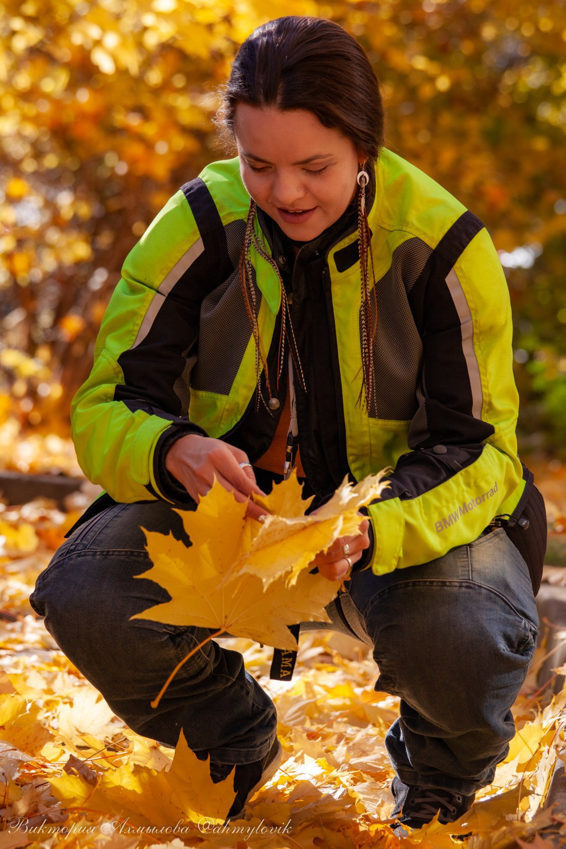 Маша Печенька (BMW GS1200). Виктория Ахмылова. Фотограф в Москве