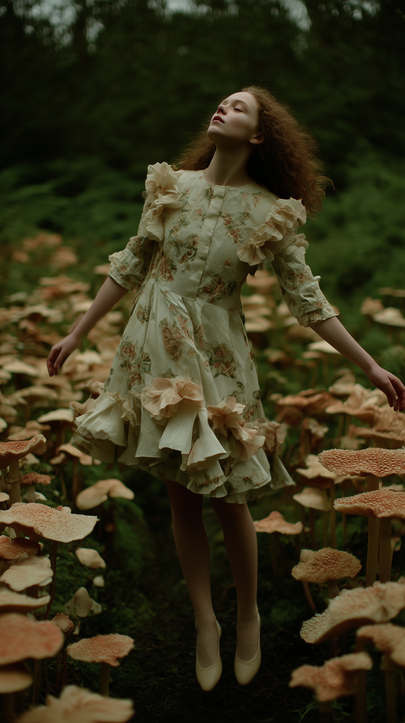 Грибы. AI художник и фотограф Ольга Косина