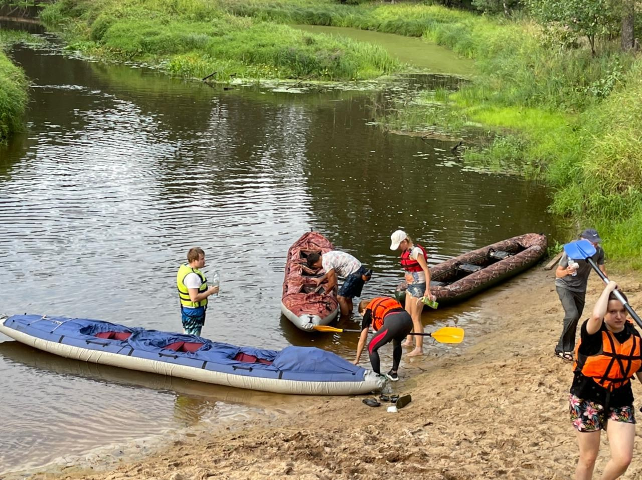 Сплав на байдарках 21.08.21. Галерея Фантим