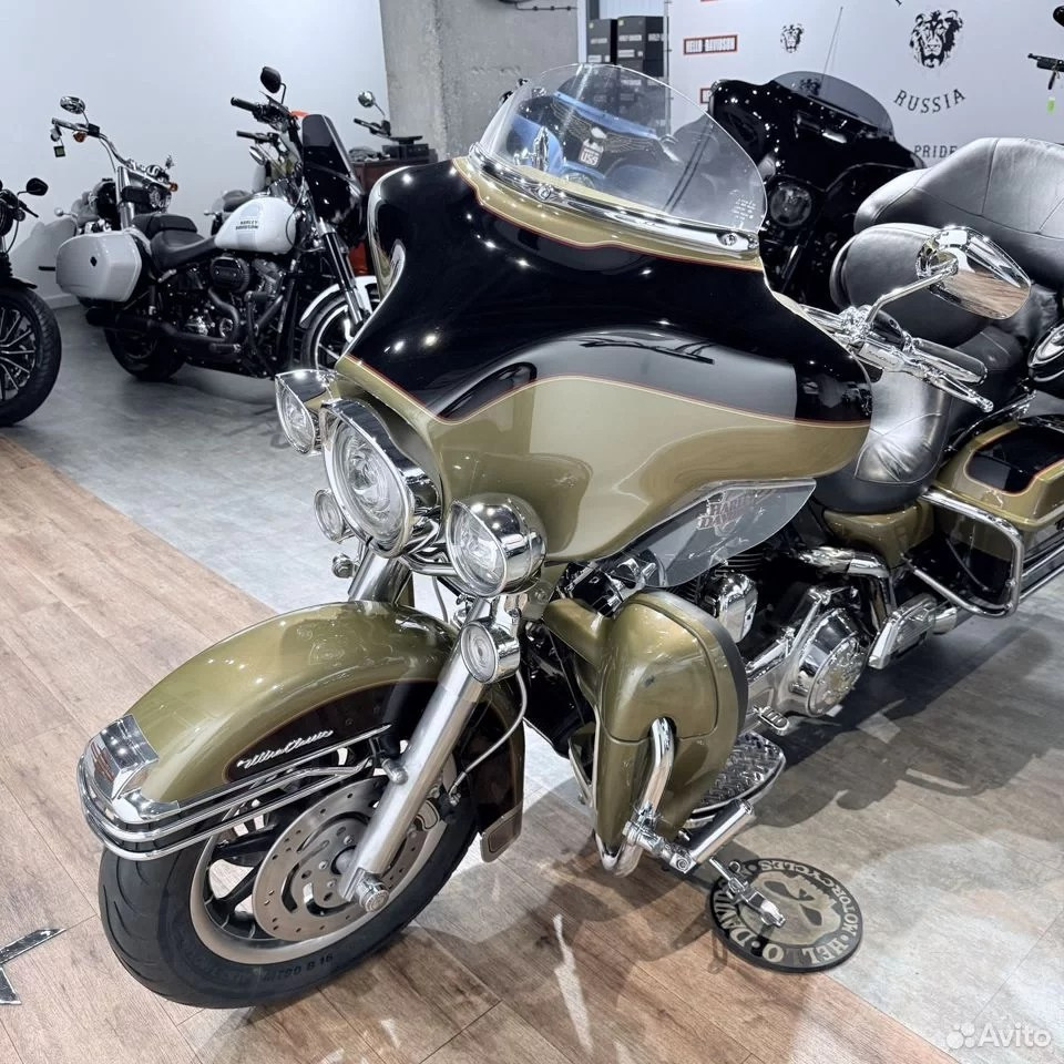 2007 Electra Glidе Ultrа Gоld Olive. Hello Davidson, Москва. Только хорошие мотоциклы…
