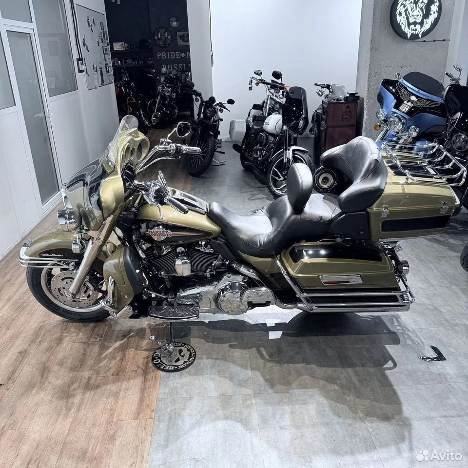 2007 Electra Glidе Ultrа Gоld Olive. Hello Davidson, Москва. Только хорошие мотоциклы…