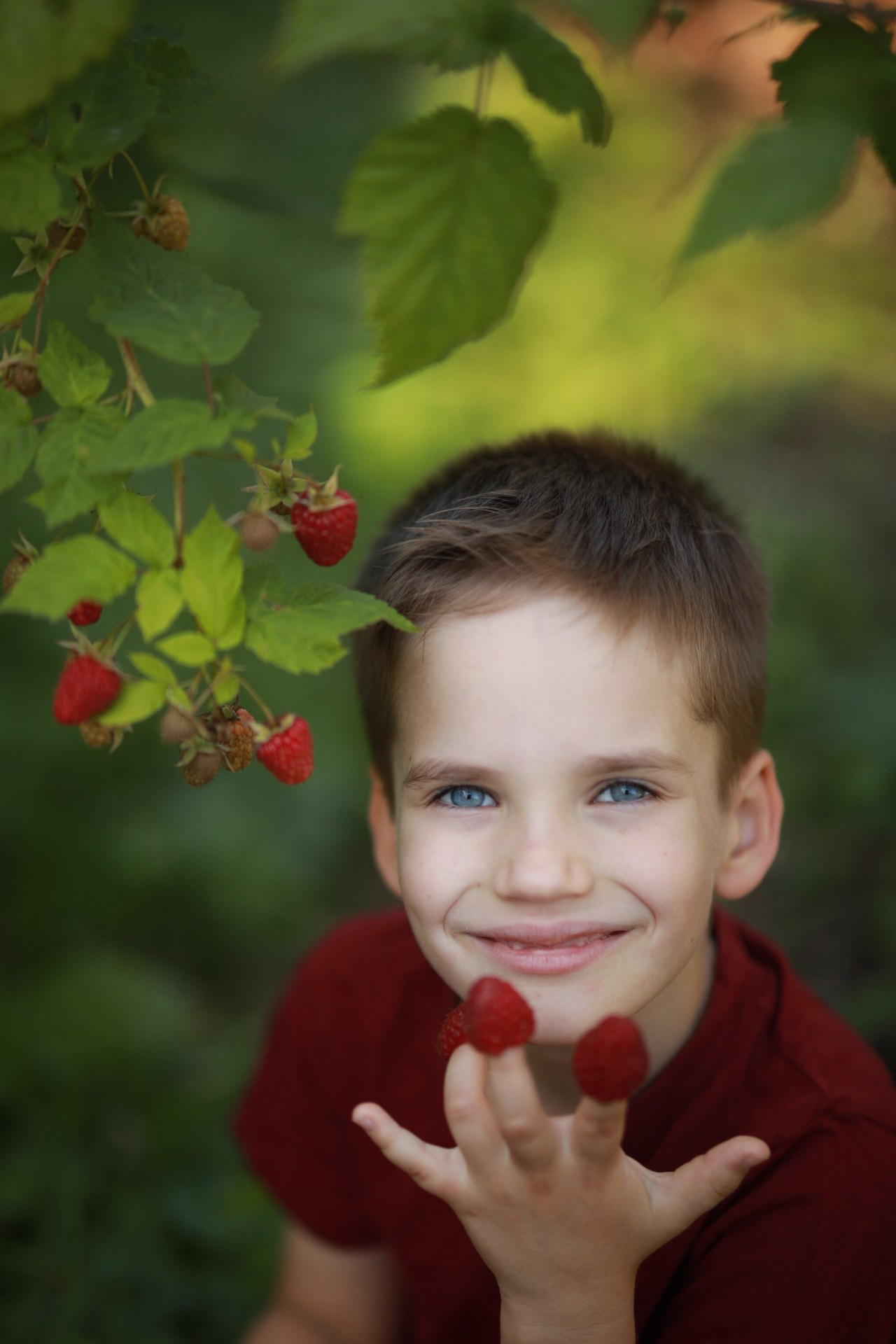 Ягода-малина. Фотограф Юлия Рязанова Москва семейный и детский