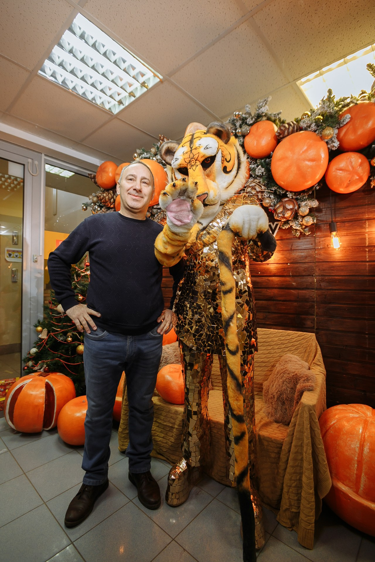 Рождественские встречи в офисе компании Домру. Событийный фотограф Максим Бескоровайновнов