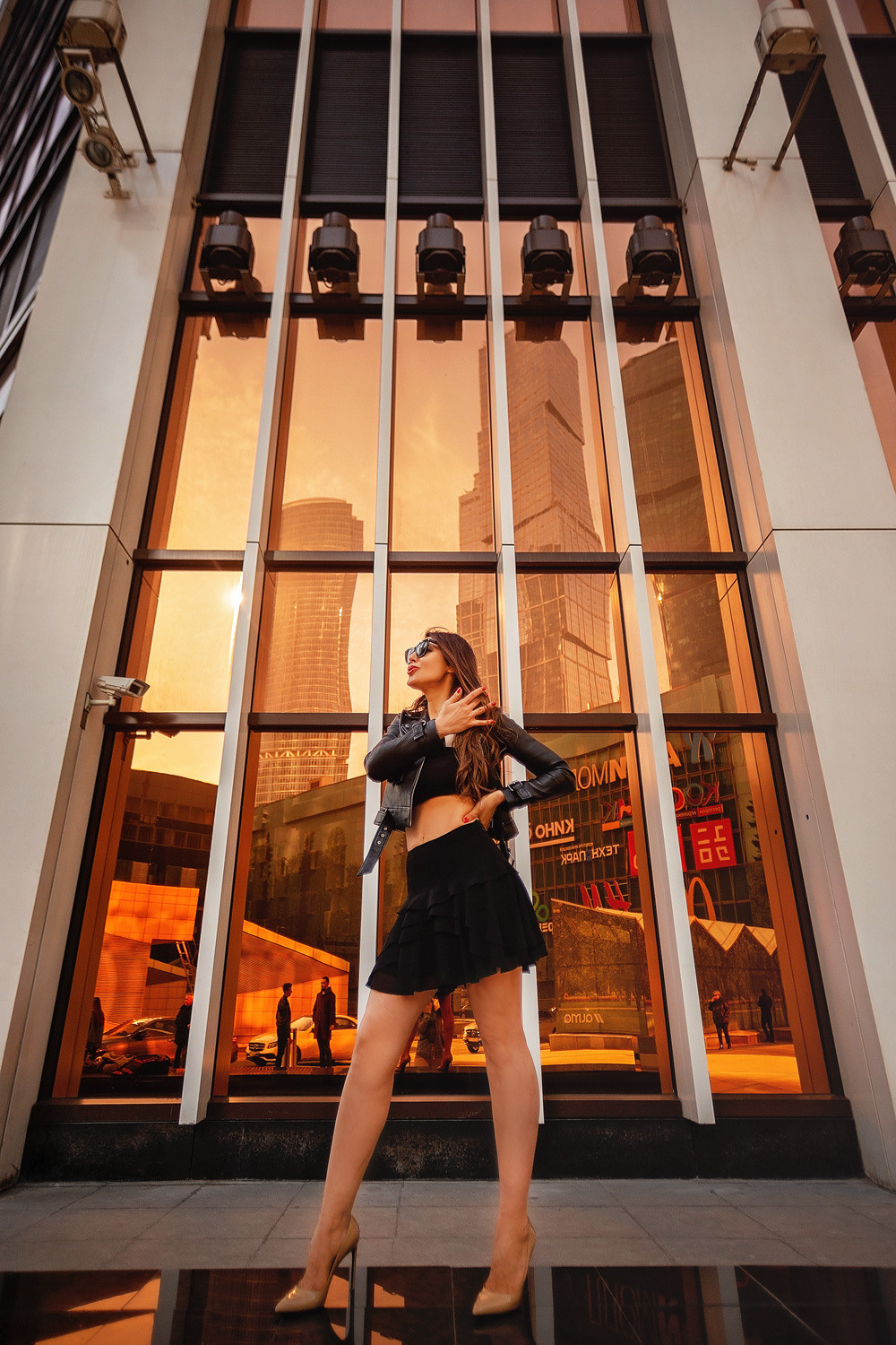 Николь, Москва-сити. Фотограф в Москве Ксения Мокрушина | Brand & Women photographer