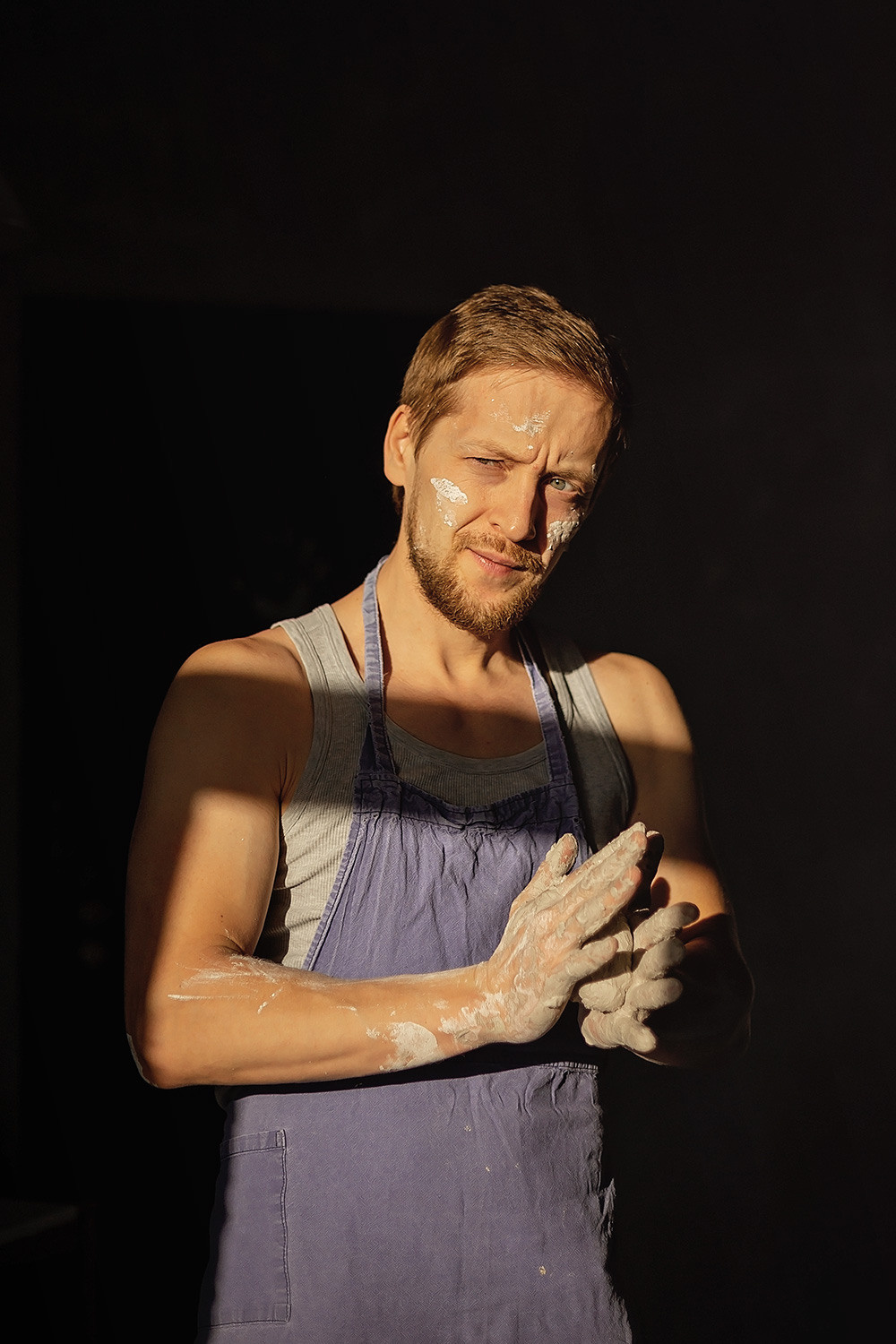 Денис — гончарная мастерская. Фотограф в Москве Ксения Мокрушина | Brand & Women photographer