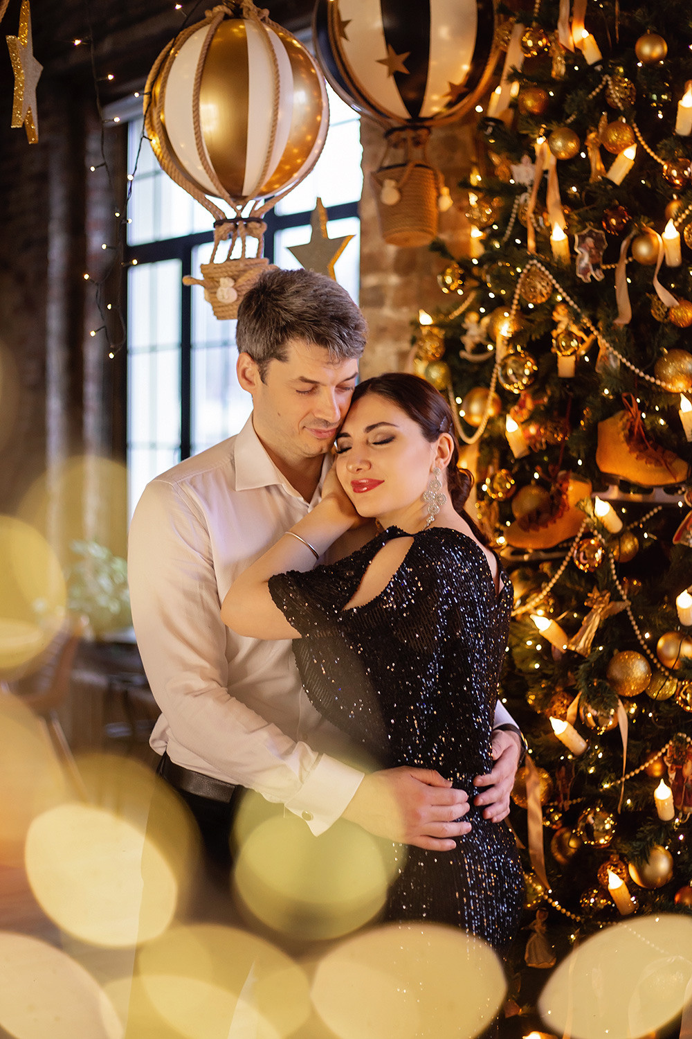 Мадина и семья, Новый год. Фотограф в Москве Ксения Мокрушина | Brand & Women photographer