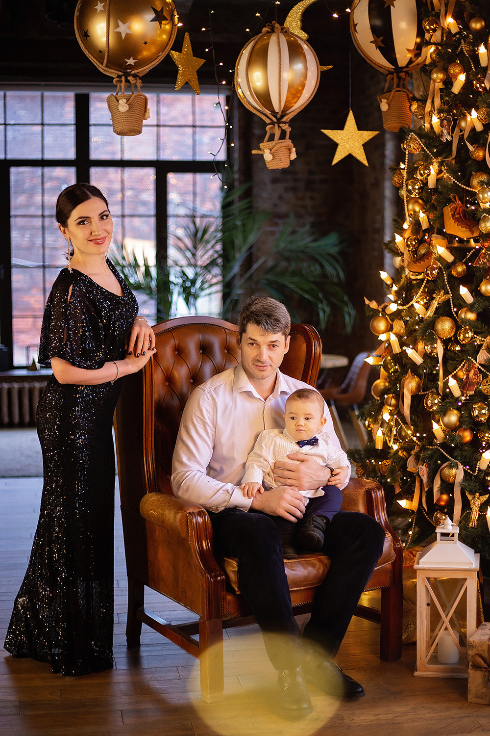 Мадина и семья, Новый год. Фотограф в Москве Ксения Мокрушина | Brand & Women photographer