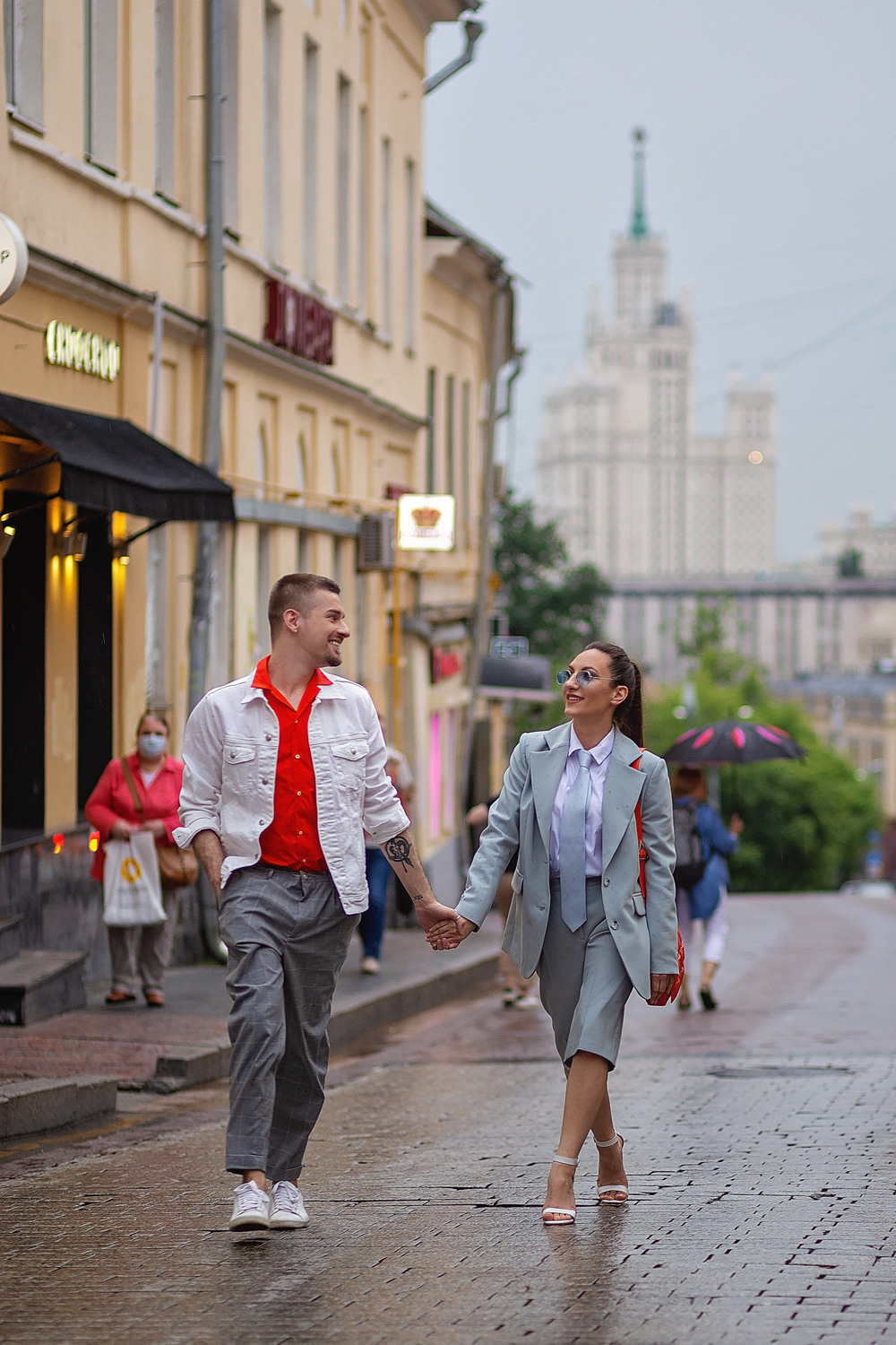 Аделина и Женя. Фотограф в Москве Ксения Мокрушина | Brand & Women photographer