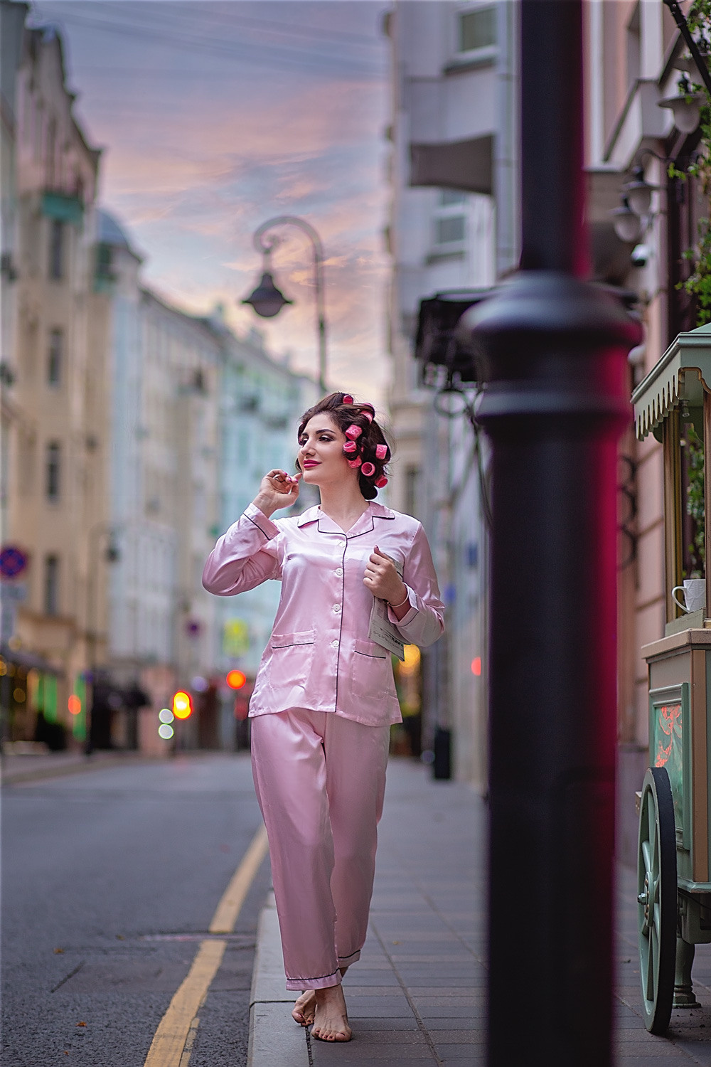 Мадина, утро. Фотограф в Москве Ксения Мокрушина | Brand & Women photographer