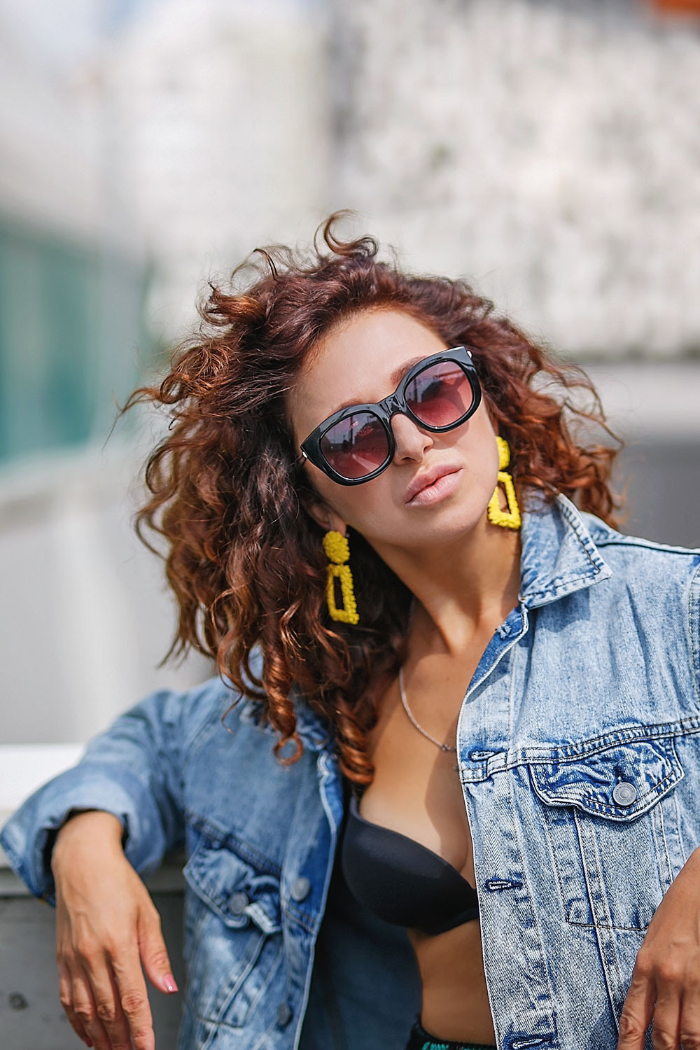 Анна, паркинг. Фотограф в Москве Ксения Мокрушина | Brand & Women photographer