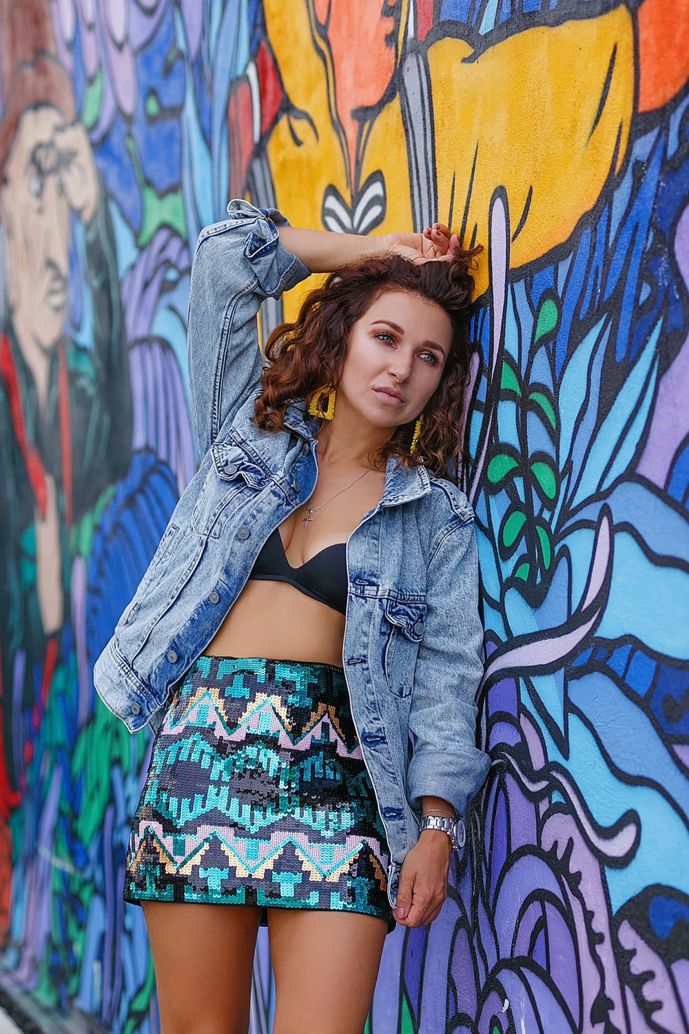 Анна, паркинг. Фотограф в Москве Ксения Мокрушина | Brand & Women photographer