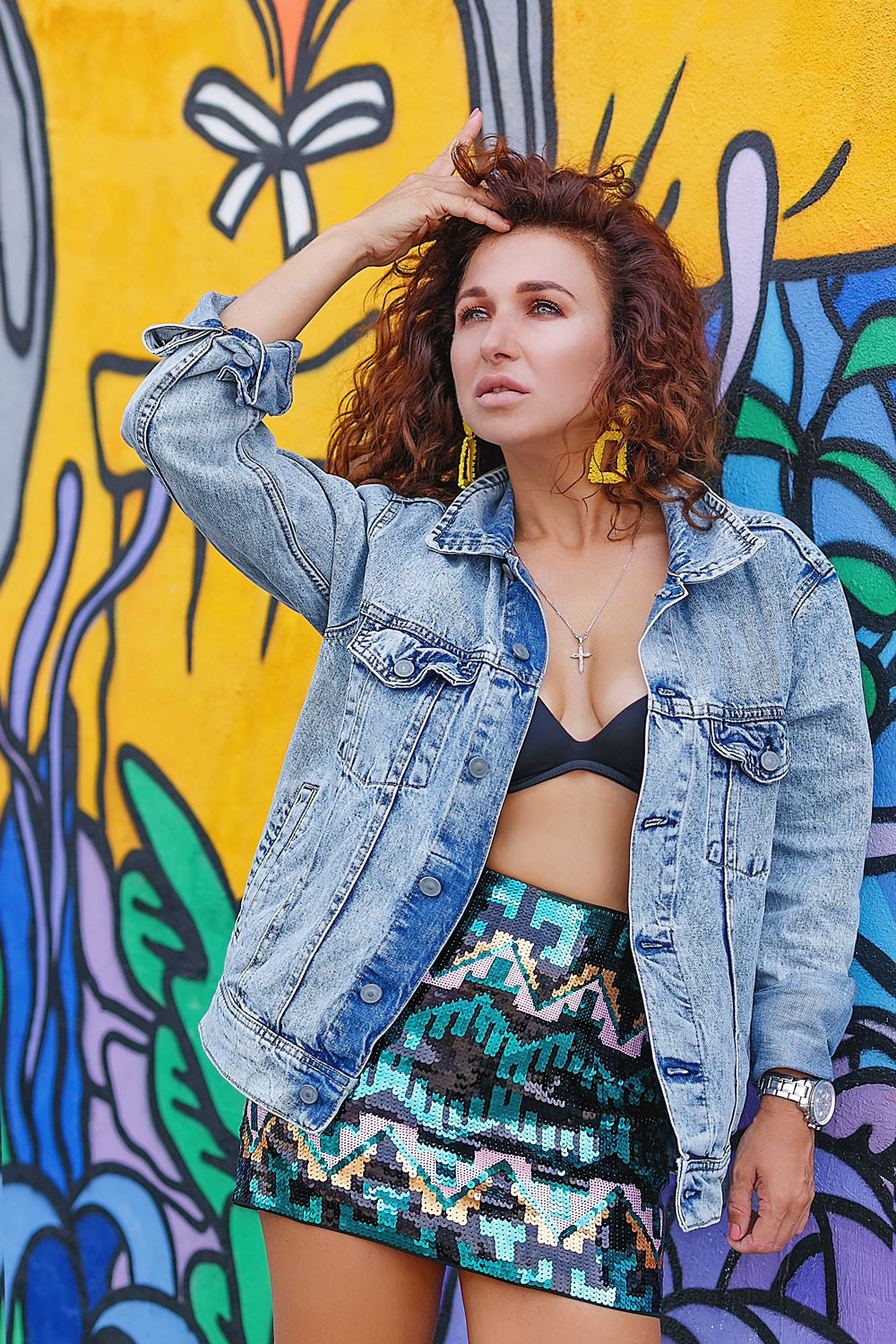 Анна, паркинг. Фотограф в Москве Ксения Мокрушина | Brand & Women photographer