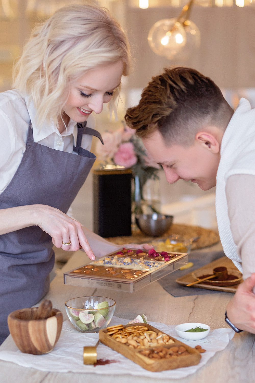 Юля и Марк — шоколад ручной работы. Фотограф в Москве Ксения Мокрушина | Brand & Women photographer