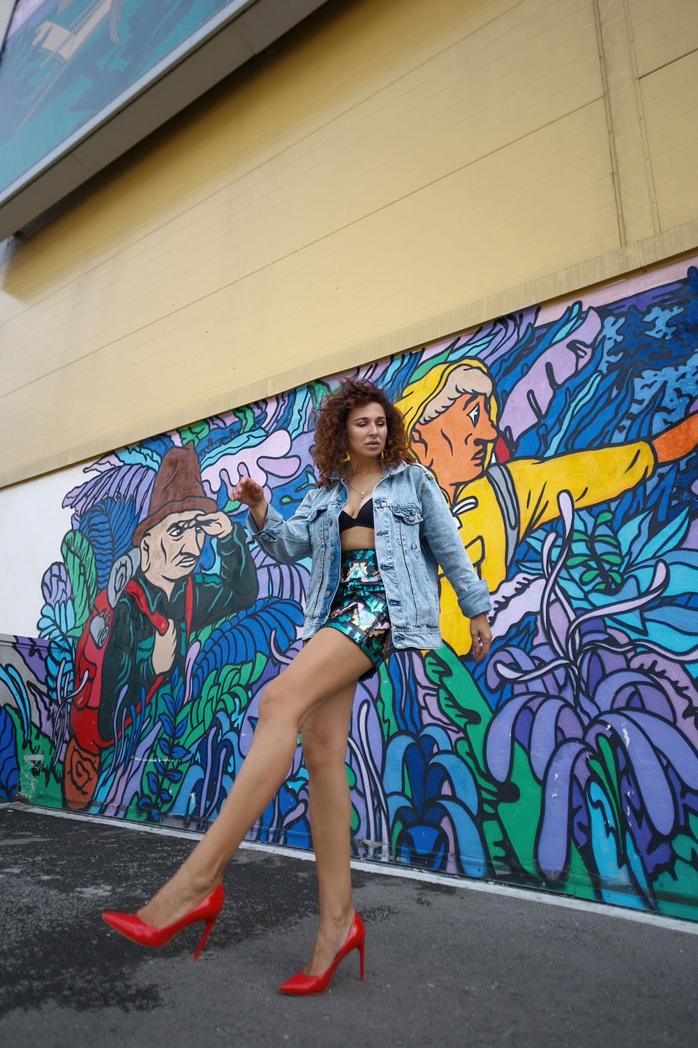 Анна, паркинг. Фотограф в Москве Ксения Мокрушина | Brand & Women photographer