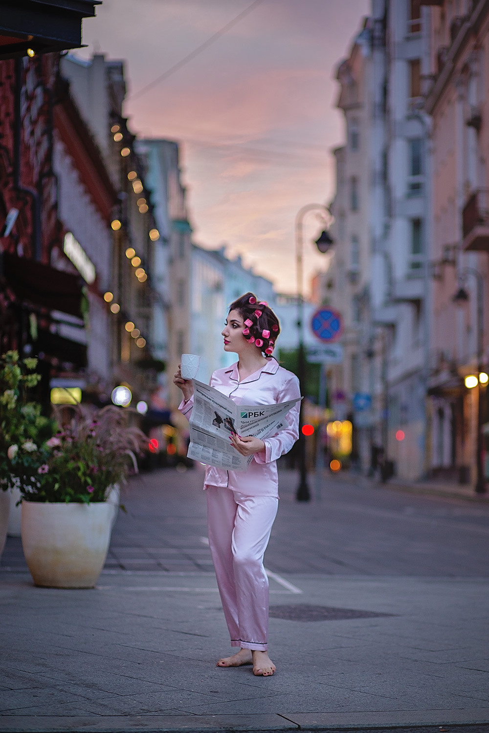 Мадина, утро. Фотограф в Москве Ксения Мокрушина | Brand & Women photographer