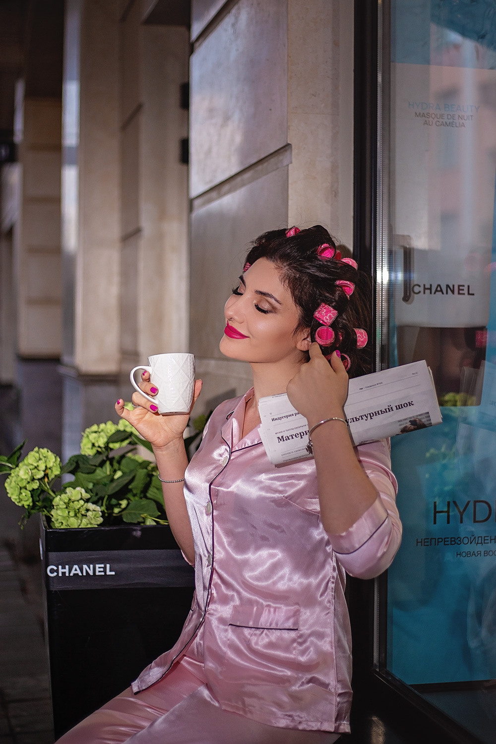 Мадина, утро. Фотограф в Москве Ксения Мокрушина | Brand & Women photographer