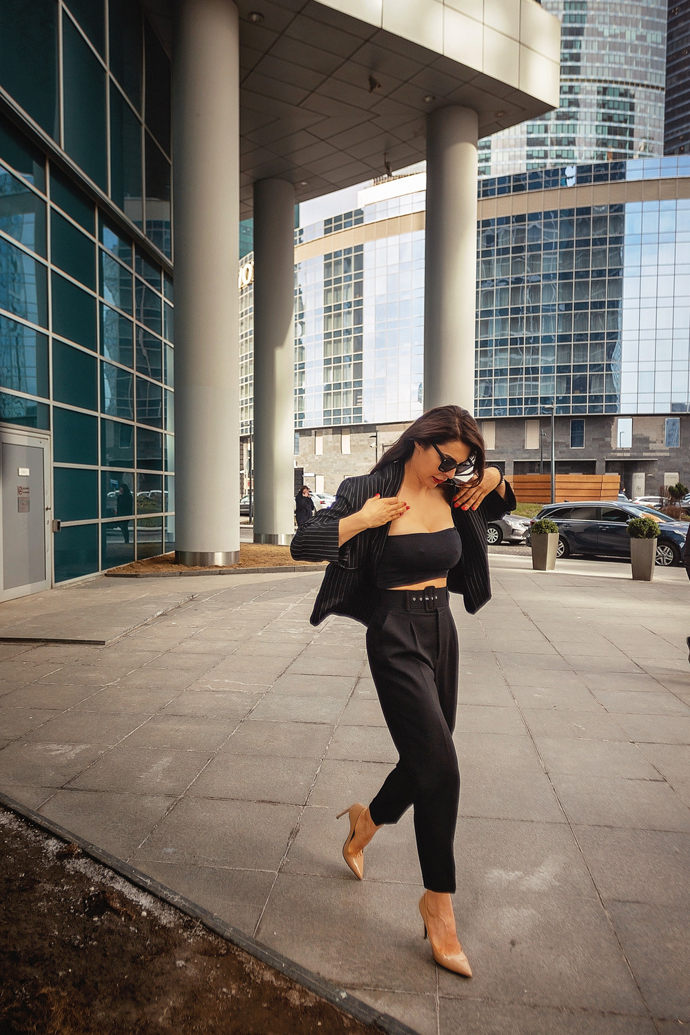 Николь, Москва-сити. Фотограф в Москве Ксения Мокрушина | Brand & Women photographer