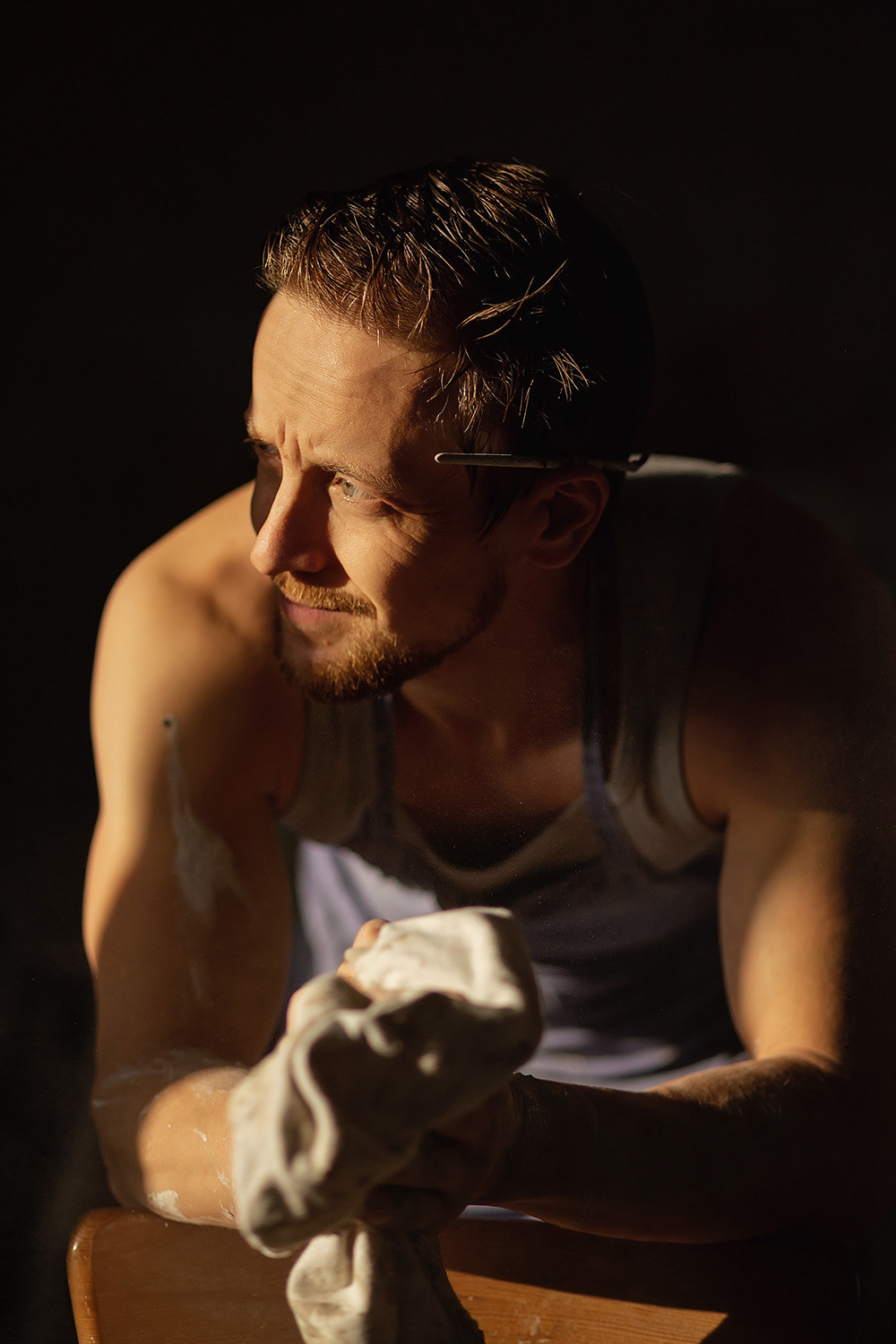 Денис — гончарная мастерская. Фотограф в Москве Ксения Мокрушина | Brand & Women photographer