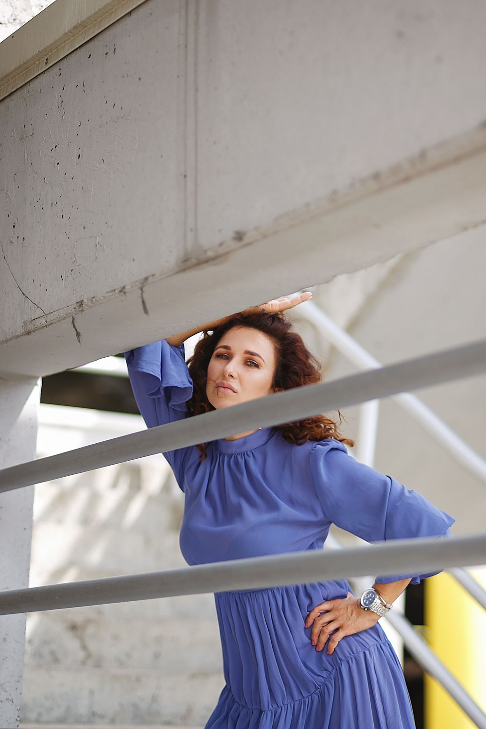 Анна, паркинг. Фотограф в Москве Ксения Мокрушина | Brand & Women photographer