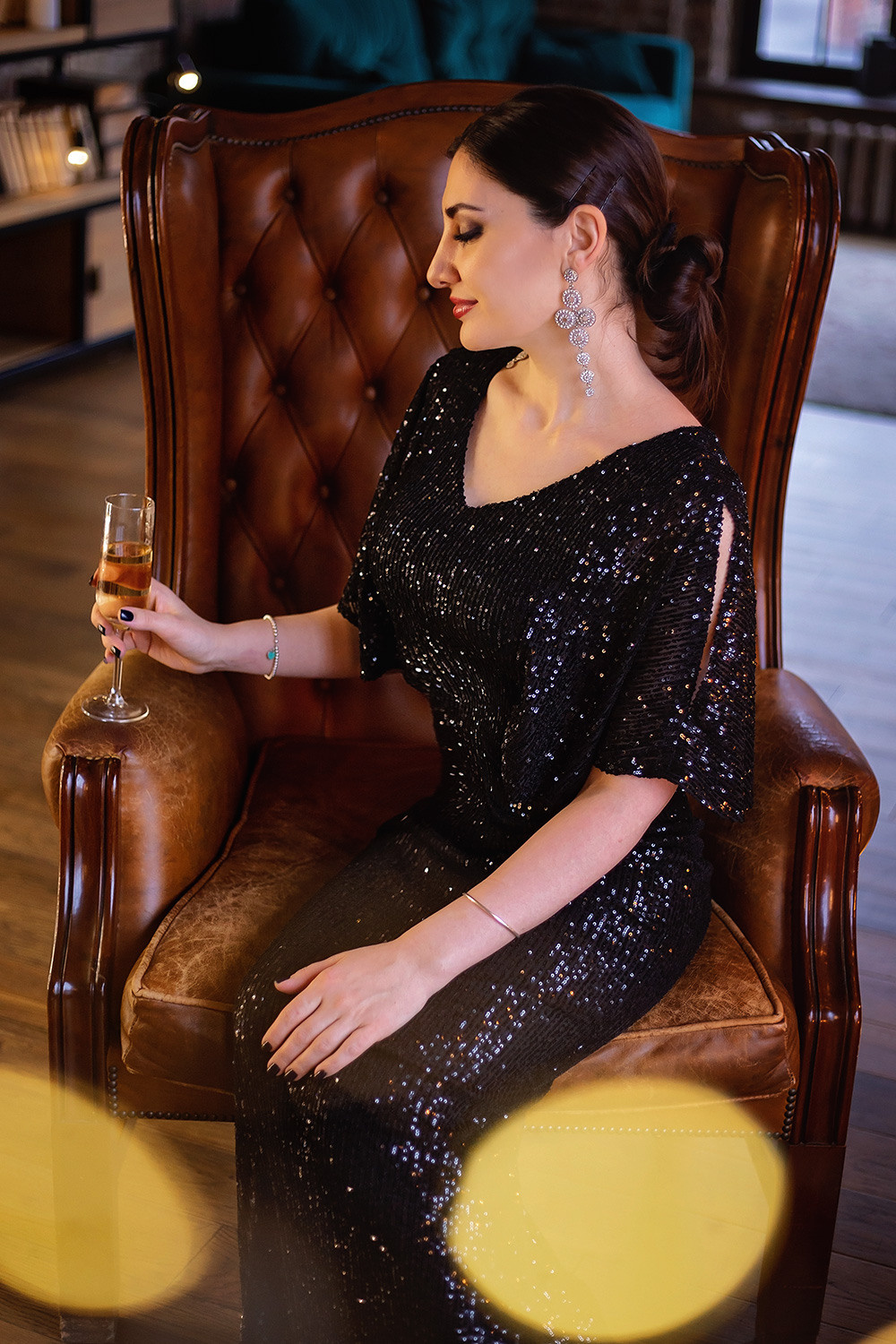 Мадина и семья, Новый год. Фотограф в Москве Ксения Мокрушина | Brand & Women photographer