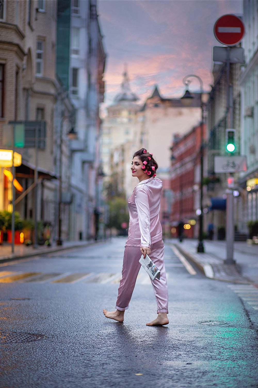 Мадина, утро. Фотограф в Москве Ксения Мокрушина | Brand & Women photographer