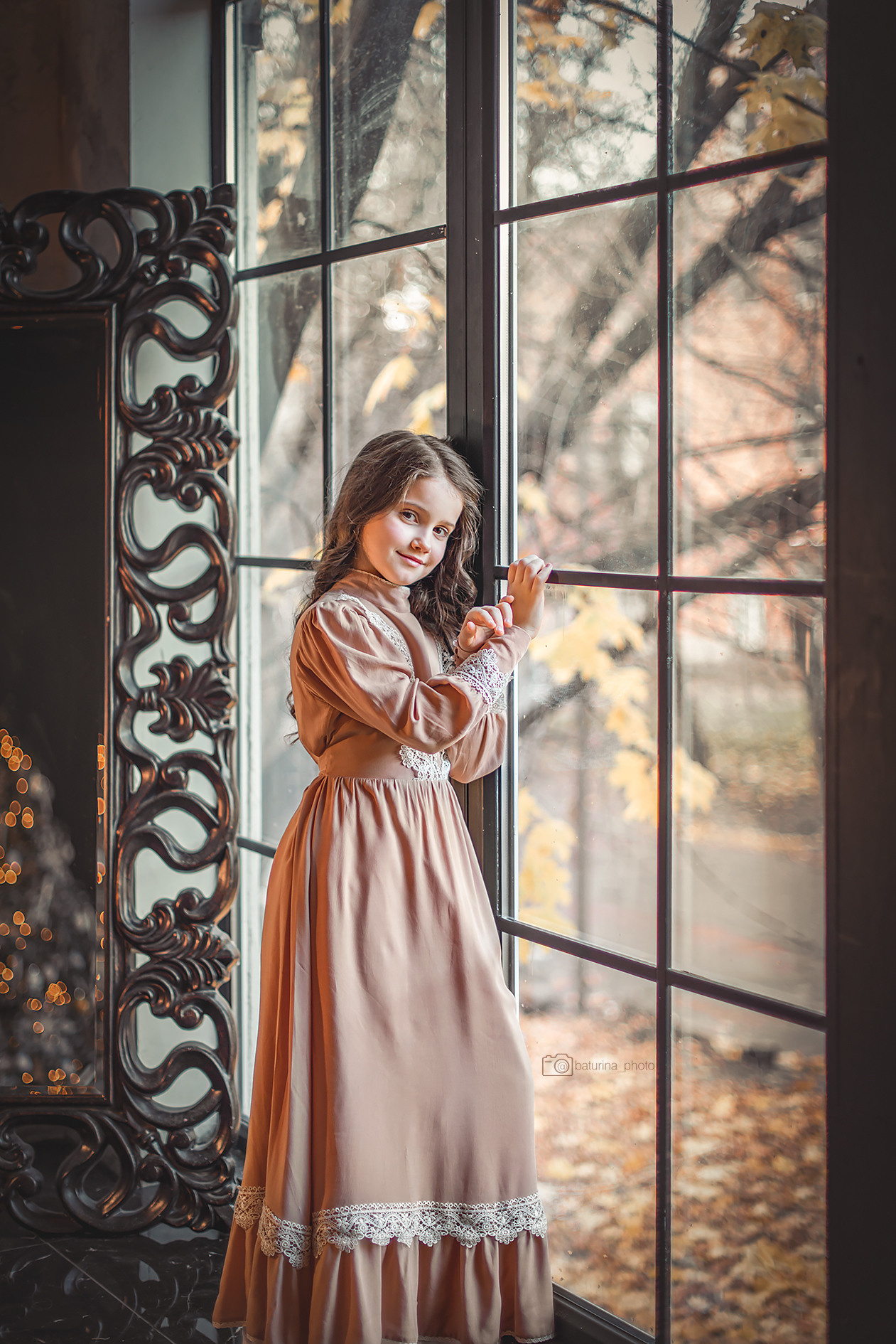 детская  фотосессия в студии у окна, Москва, детский фотограф