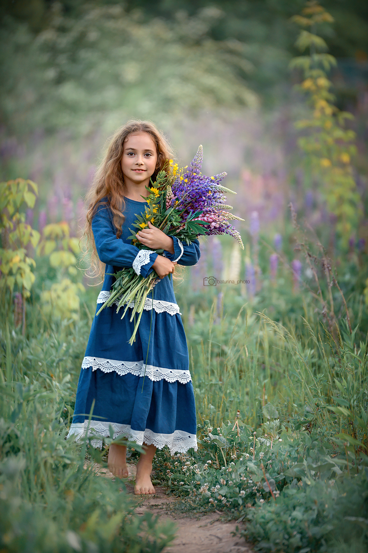 фотосессия в люпинах в москве