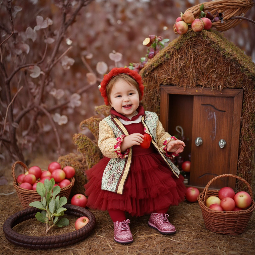 Фотосессия в Сказочном Лесу. Детская Фотостудия ГОДОВАСИКИ в Санкт-Петербурге фотосесия на годик