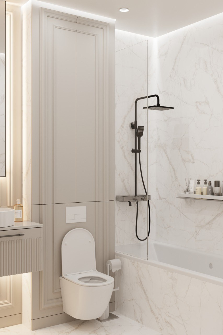 Ванная комната и санузел. Главная