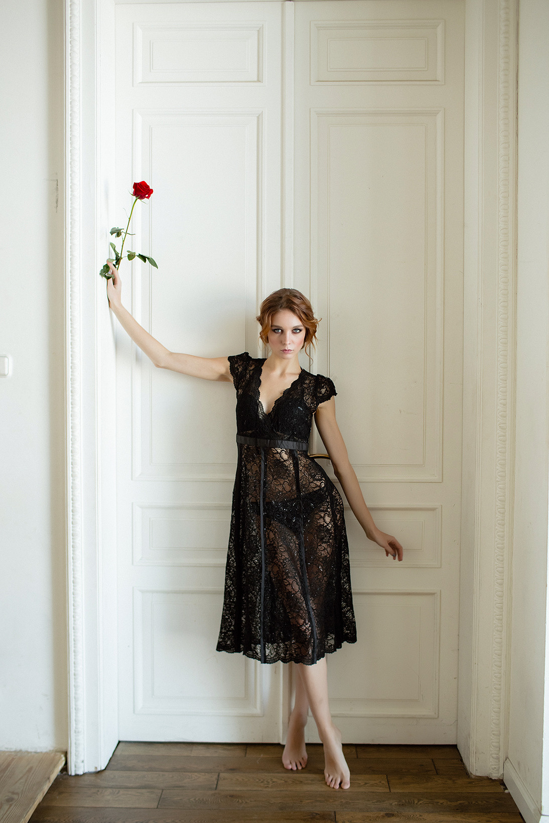 Фотосъемка девушки в загадочном романтичном образе. Портретный фотограф в Санкт-Петербурге