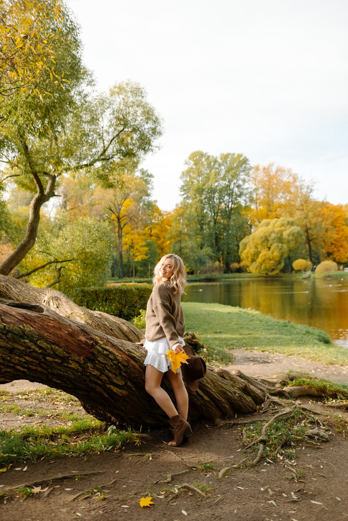 Осенняя фотосессия в Питере парк Екатерингоф. Свадебный и сеейный фотограф в Санкт-Петербурге Елена Худякова