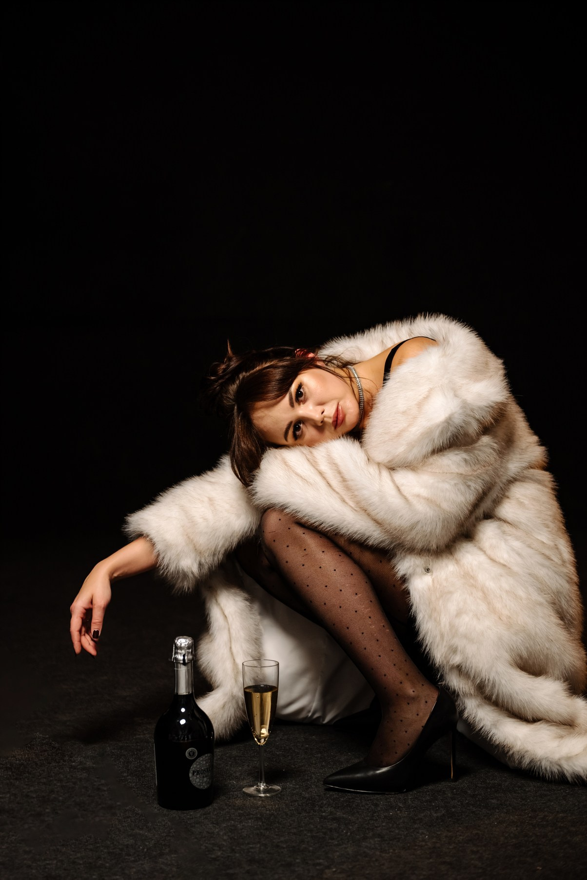 Индивидуальная. В шубке. Свадебный и сеейный фотограф в Санкт-Петербурге Елена Худякова