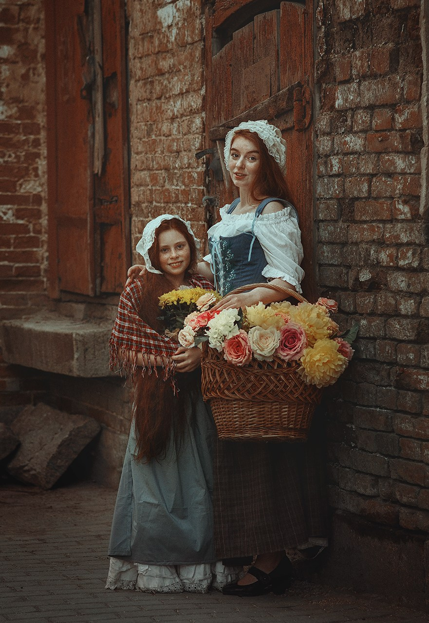 «Цветочницы». Фотограф женского портрета Екатерина Сигат