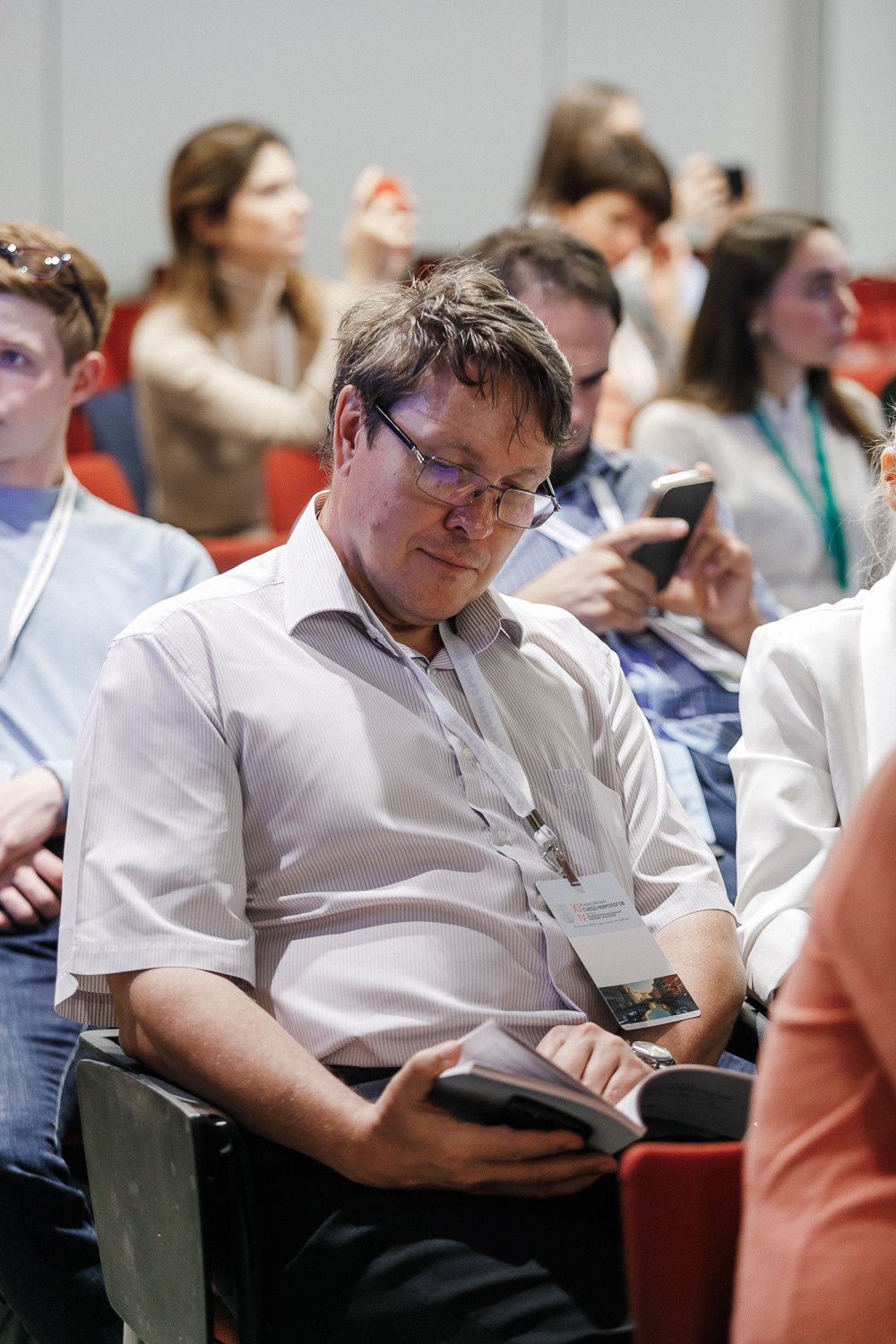 Медицинский 3-х дневный форум. Портретный фотограф в Санкт-Петербурге Саша Гореликова