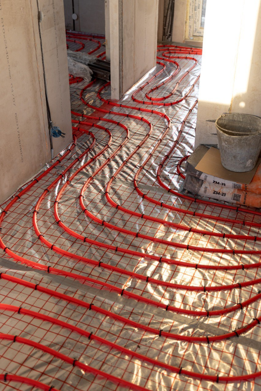 1-этажный дом в п.Шоссейное. Монтаж отопления в Калининграде | Балтийский сантехник