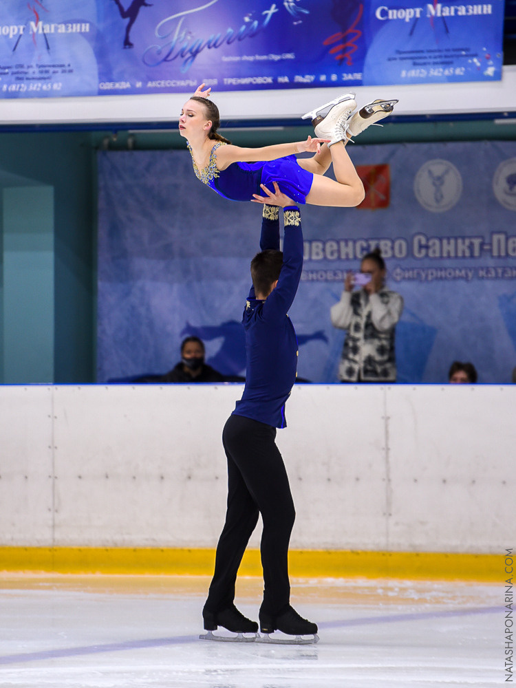 Контрольные прокаты в СПб 2021 КП Пары АФК. Russian figure skating photographer from Saint-Petersburg