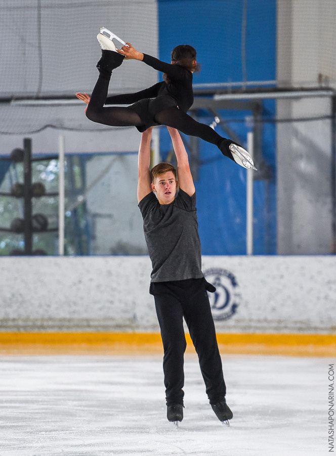 Контрольные прокаты в СПб 2021 Пары МС Звёздный лёд. Russian figure skating photographer from Saint-Petersburg